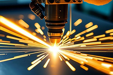 激光切割(氮氣作為輔助氣)